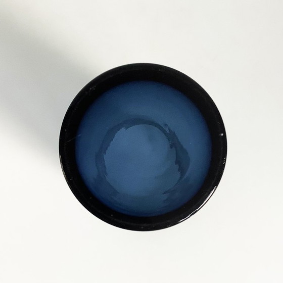 Image 1 of Vintage Glass Vase Juno From Markku Salo Nuutajarvi Finland