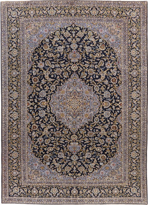 Persischer Teppich Kaschan 3,74 x 2,63 Orientalischer Teppich fein Nr. 24640