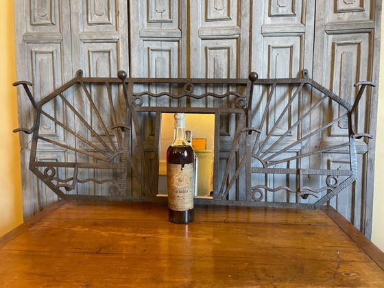 Image 1 of Wandgarderobe, Art-déco-Stil, 1930er Jahre, Französisch