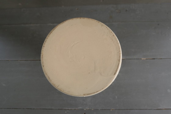 Image 1 of Vintage set of 3 heavy earthenware vases