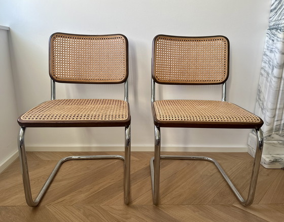 Image 1 of 4X Thonet Freischwinger S32