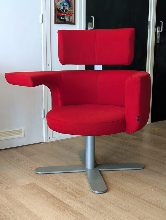 Image 1 of Hotspot fauteuil by Drabert.  Draaibare rugleuning/perfecte werk en relaxed stoel
