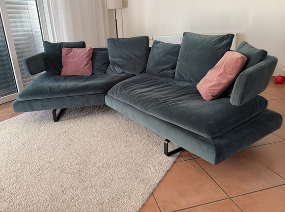 B&B Italia Arne designbank (Antonio Citterio) – opnieuw bekleed met Nevotex Megan – Hoekbanken, Velvet (photo 5 of 5)