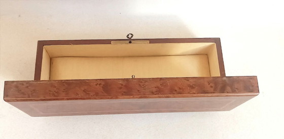 1930s glove box with closure – Decorative Objects, Textile, Wood (photo 3 of 17)