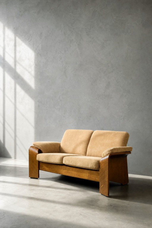 Mid-Century Norwegian Modern Pegasus 2-Seater Sofa with Low Back from Ekornes, 2000s