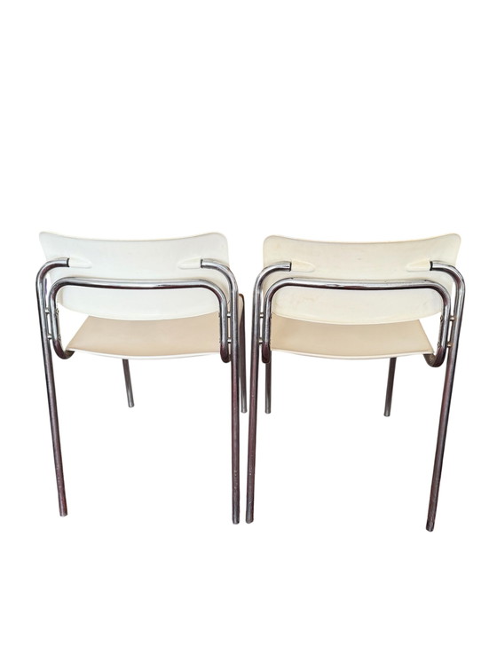 Image 1 of Set van 2 vintage IKEA stoelen – ontworpen door Niels Gammelgaard (jaren 70)