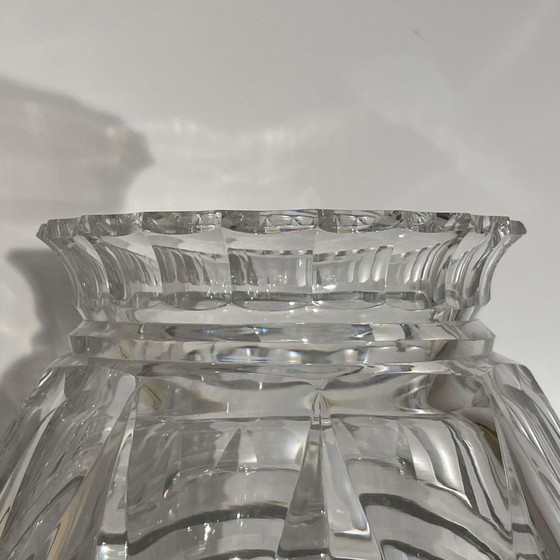 Vase Art Déco en cristal taillé par Joseph Simon pour Val Saint Lambert, années 1920 – Crystal, Art Deco (photo 6 of 13)