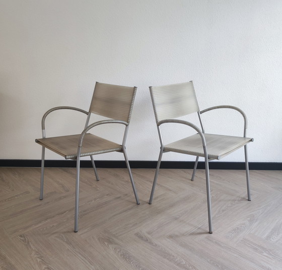 Image 1 of 6x BONACINA Miss B Design Stühle 1990er Jahre