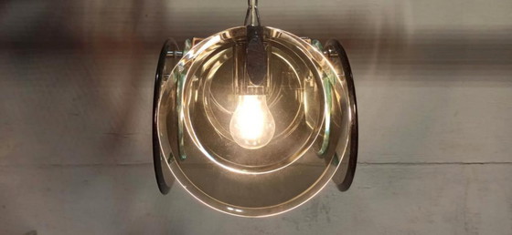 Image 1 of Lampada a sospensione italiana vintage Veca