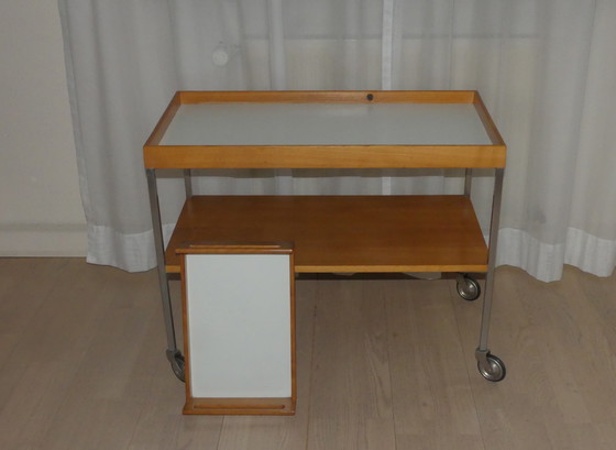 Image 1 of Wilhelm Renz serving trolley Walter Wirz trolley with tray