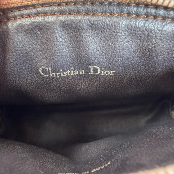 Christian Dior Honeycomb coated canvas cosmetic pouch – Wallets & small leather goods, Leather, Vintage (photo 12 of 13)