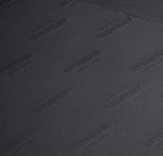 Image 1 of Artanova — “Medea” Modular Corner Sofa (2 Modules) — Black Leather — 1990s — Swiss Modern Lounge Statement