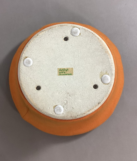 Image 1 of Vintage prima edizione Pierre Paulin hocker Artifort