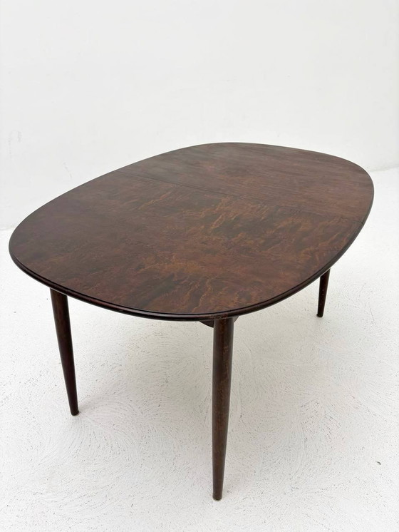 Image 1 of Uitschuifbare Finse tafel uit de jaren 1960