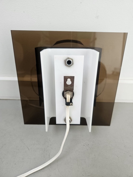 Vintage Herda Space Age Wall light in original box – Plastic, Metal (photo 5 of 13)