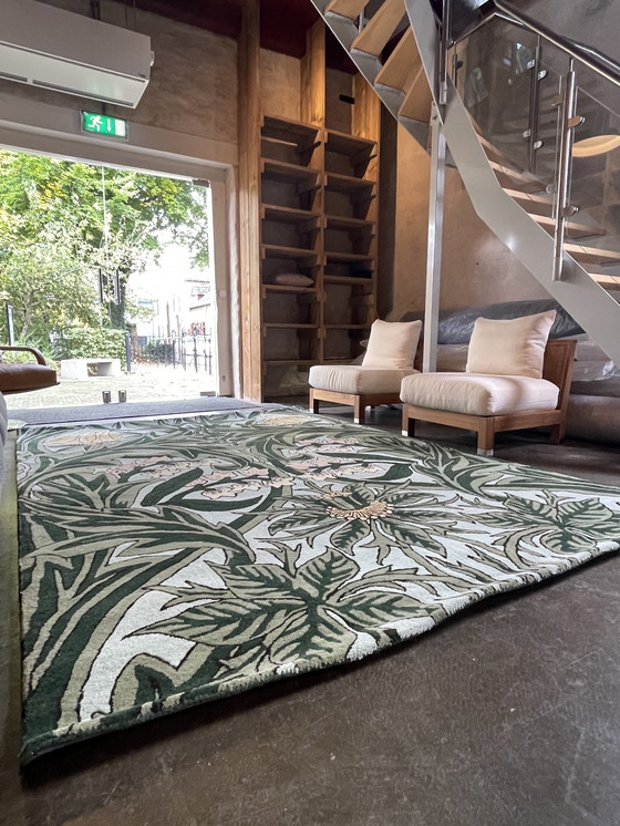 Image 1 of Brink and Campman Morris & Co Bluebell Leavy Teppich 250 x 350