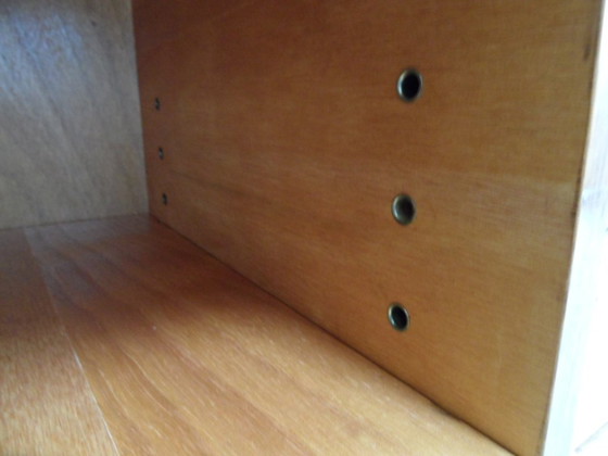 Image 1 of Vintage Filing Cabinet With Shutter