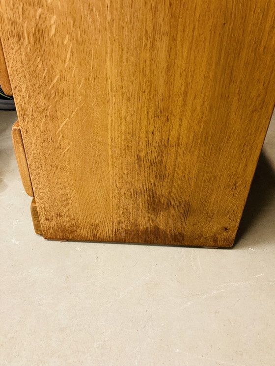 Image 1 of Set of 2 dressers, solid oak, 1980s