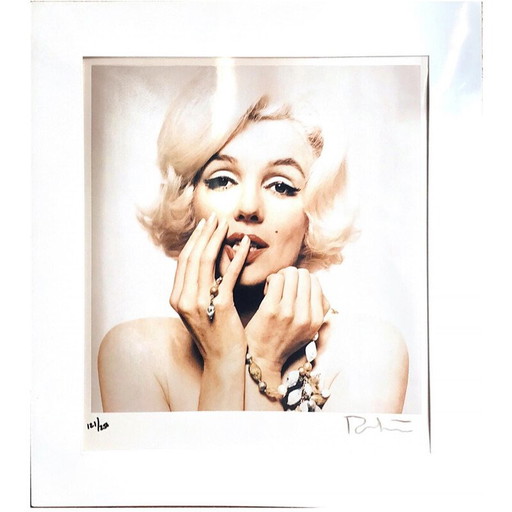 Alte Marilyn-Fotografie von Bert Stern, 1980