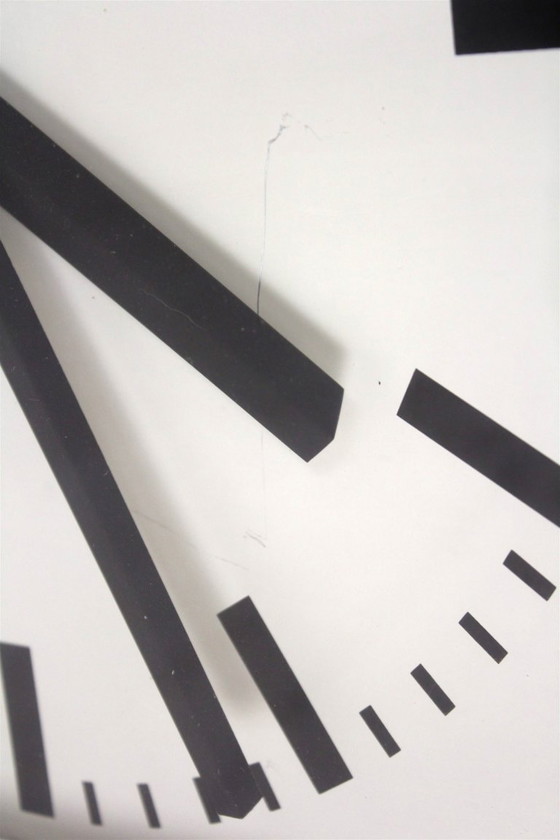 Image 1 of Große, doppelseitige Eisenbahnuhr von Pragotron, 1980er Jahre