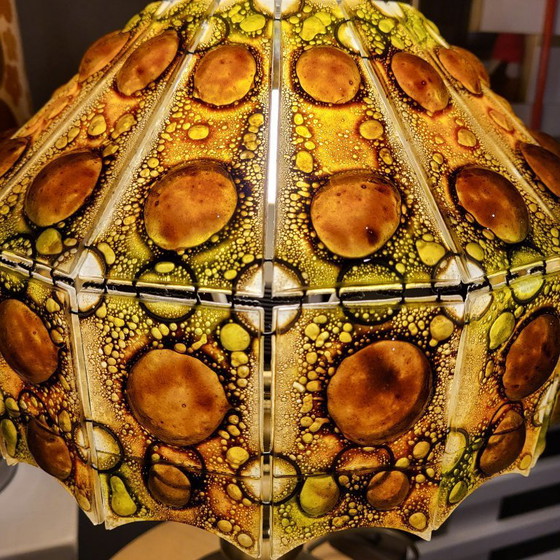 Image 1 of Table lamp by Felipe Derflingher, cloisonné glass, 1960