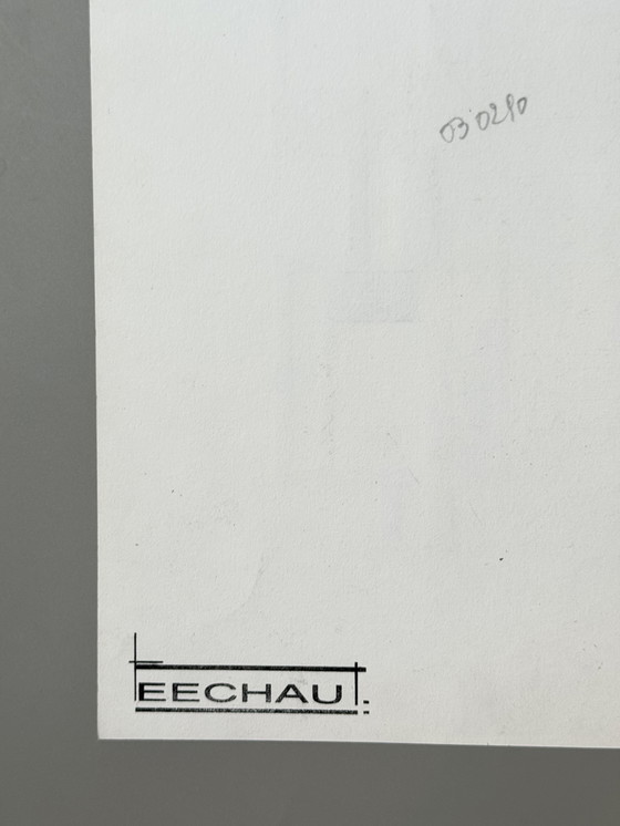 Image 1 of Eugène Eechaut (1928-2019) - 2 works, 1980/1989