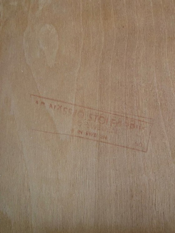 Image 1 of 8 stoelen Nässjö Stolfabrik Sweden vintage