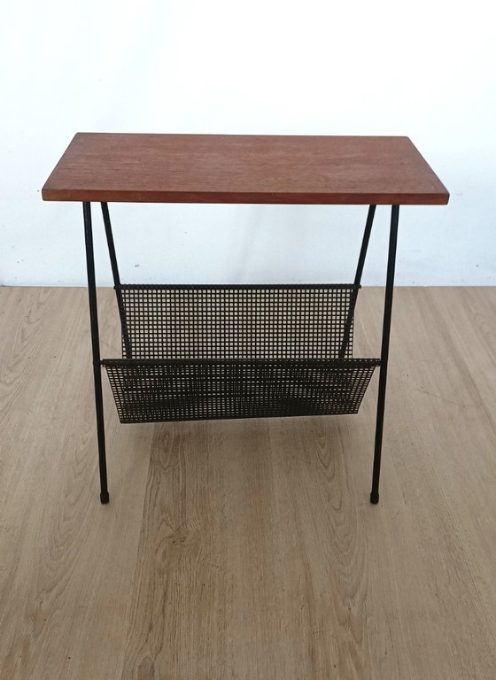 Image 1 of Pilastro Bijzettafel met lectuurbak 