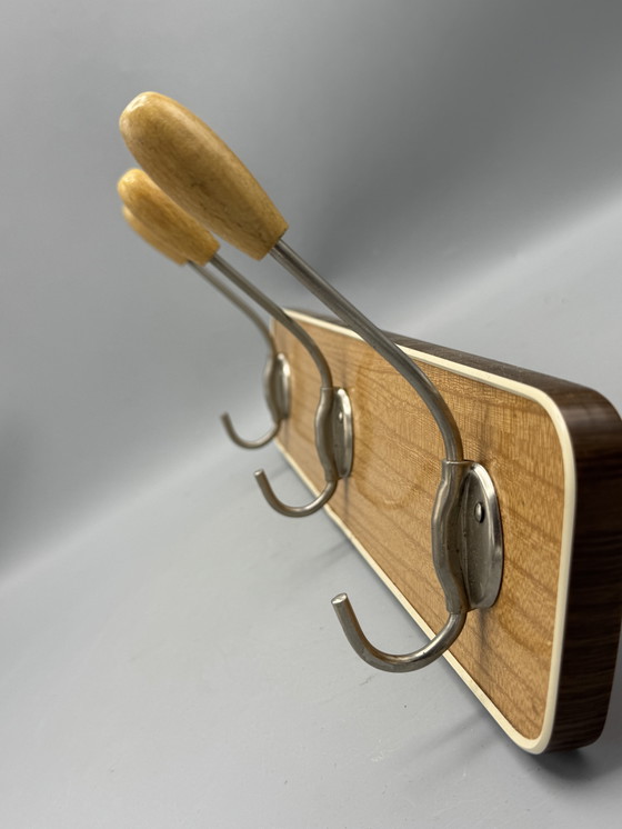 Image 1 of Retro Mid-Century Kapstok – Stijlvol & Functioneel