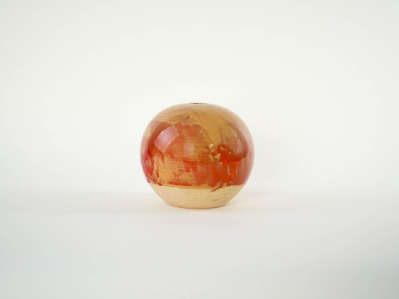 Image 1 of Spherical ceramic vase, Danish design, 1960s, made in Denmark