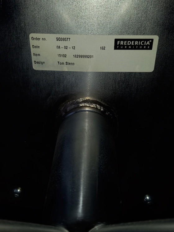 Image 1 of Lounge chair with footstool by Tom Stepp