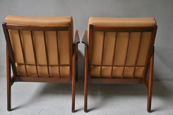 Image 1 of Set van twee vintage Scandinavische fauteuils