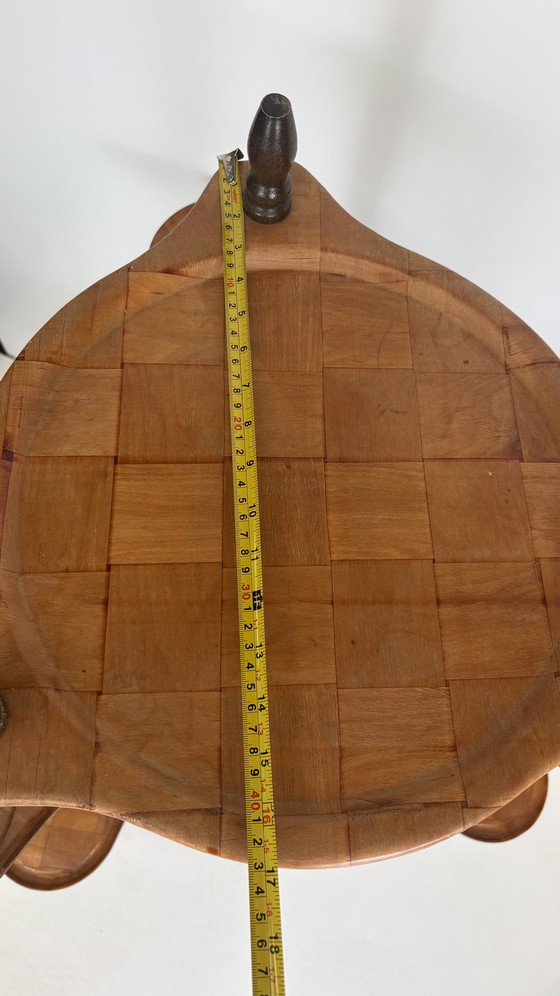 Image 1 of Vintage side table/sidetable/plant table seventies wood