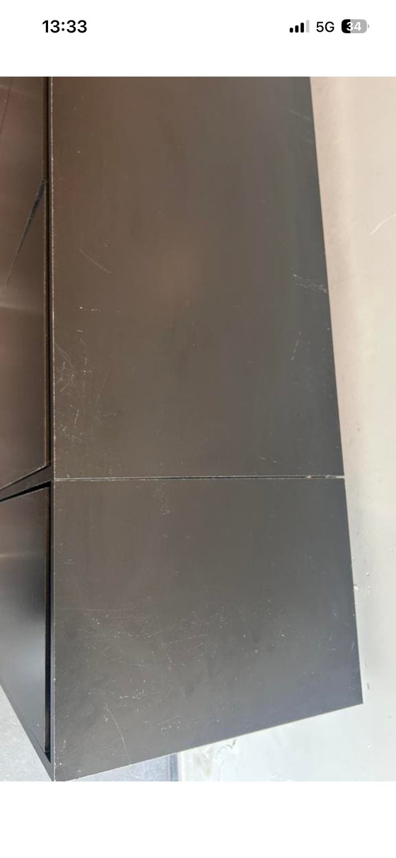 Image 1 of Buffet/meuble-lavabo noir élégant – Design moderne