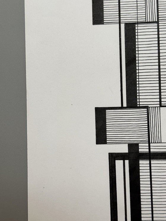 Image 1 of Eugène Eechaut (1928-2019) - 2 Works, Ink, 1987/88