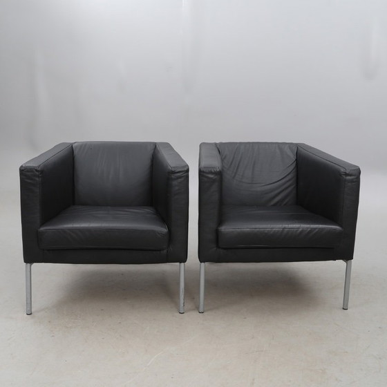 Image 1 of Fauteuils IKEA (paire) — 1999 — Duo lounge scandinave vintage — Réf. 400.695.49