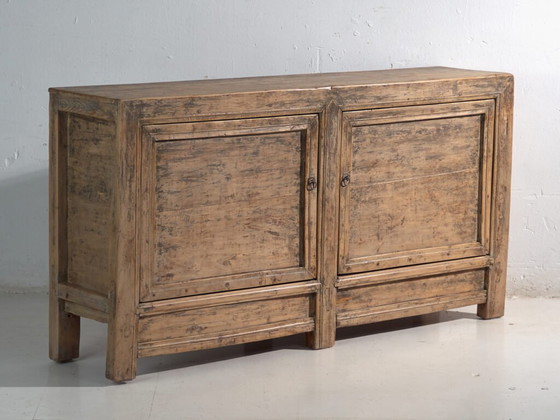 Antique sideboard in pine wood – China, circa 1930 – Iron (photo 5 of 40)