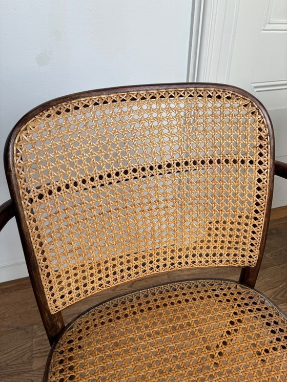 Image 1 of 4x Sessel „Prag“, Entwurf Thonet Nr. 811 von Josef Hoffmann