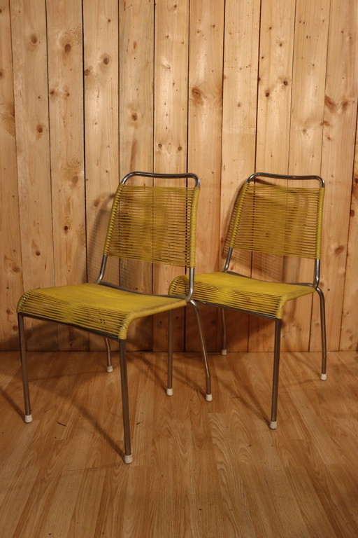 Paire de chaise vintage de jardin Altorfer 