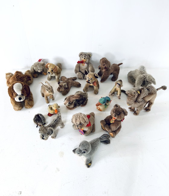 Image 1 of 19x Steiff Soft toy Vintage