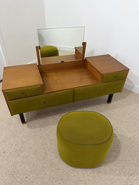 Coiffeuse Roger Landault accompagnée de son pouf – Commodes, Wood (photo 9 of 12)