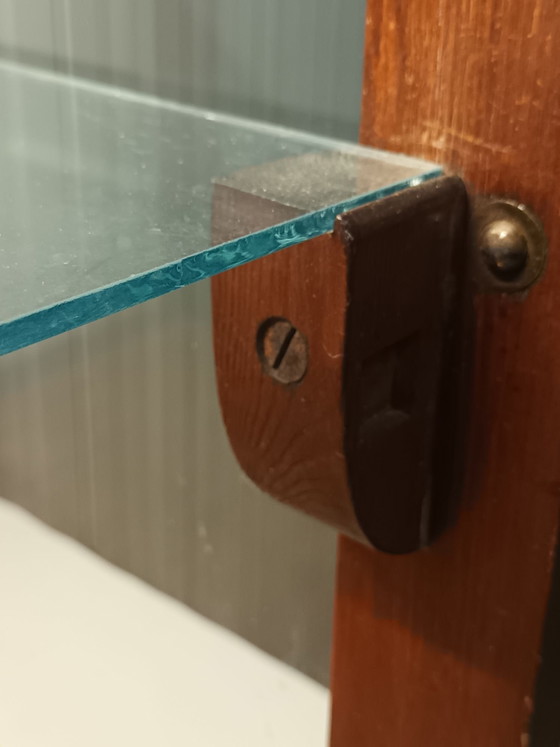 Antieke toonbankvitrine, Vitrinekasten, Hout, Glas, Bruin (foto 11 van 13)