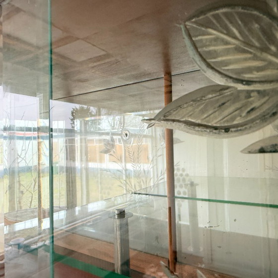 Image 1 of Hanging display cabinet in Art Deco style