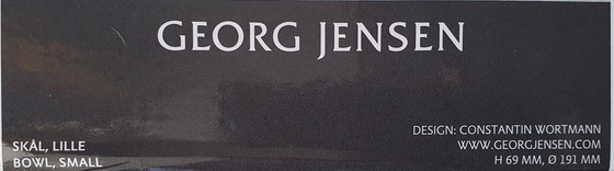 Image 1 of Georg Jensen COBRA Designschale, Edelstahl