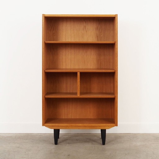 Ash bookcase, Danish design, 1970s, production: Hundevad