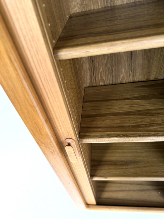 Image 1 of Vintage teakhouten highboard, Silkeborg Møbelfabrik ‘70