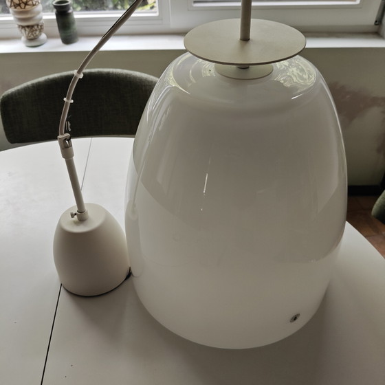 Image 1 of IKEA PS Opal Glass Pendant Lamp Ø28 cm – Scandinavian Design – Handmade Glass