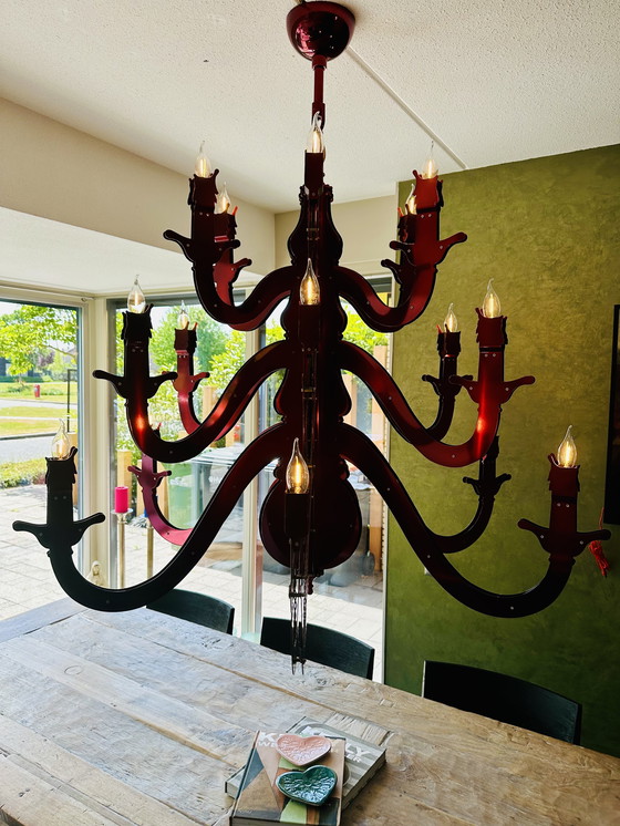 Image 1 of Lampadario barocco Nightwatch XL di marca van Egmond edizione speciale!