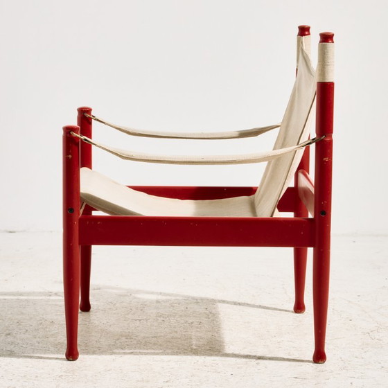MK9444 Model 30 Sillón Safari y Otomana de Erik Wørts para Niels Eilersen, Juego de 2 – Sillones, Wood (photo 4 of 23)