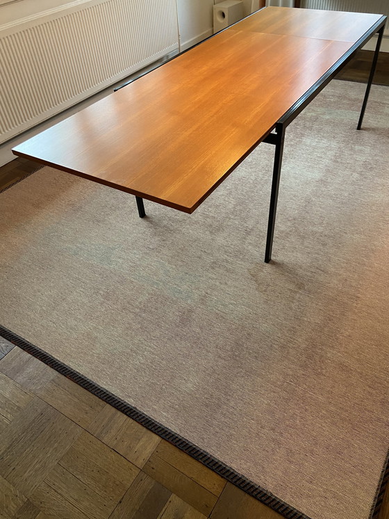 Image 1 of Pastoe TU30 – Teck et acier – Design classique extensible (157–216 cm)